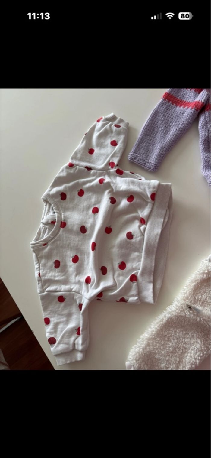 Lot de 3 pulls taille 12 mois - photo numéro 2