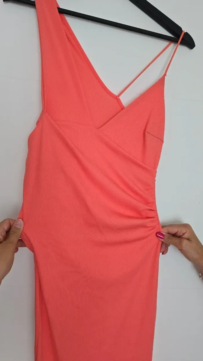 Robe de cérémonie corail - photo numéro 2