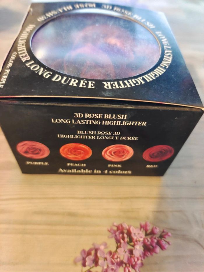 3 D rose blush long lasting highlighter - photo numéro 2