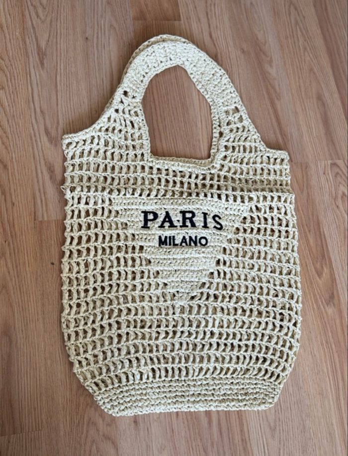 Sac Sac en paille - photo numéro 3