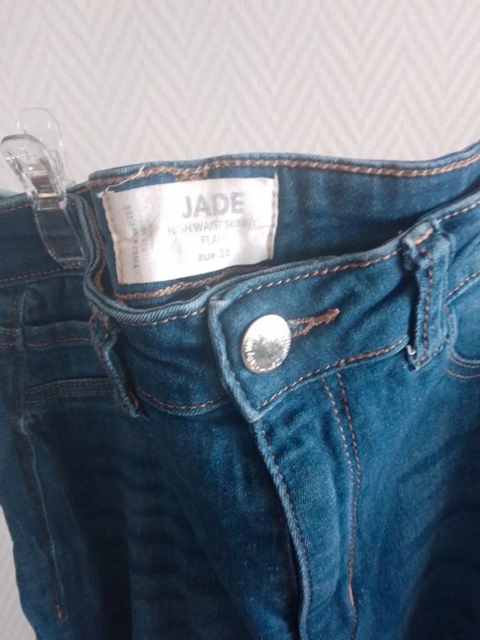 Jeans patte d elephant stretch - photo numéro 5