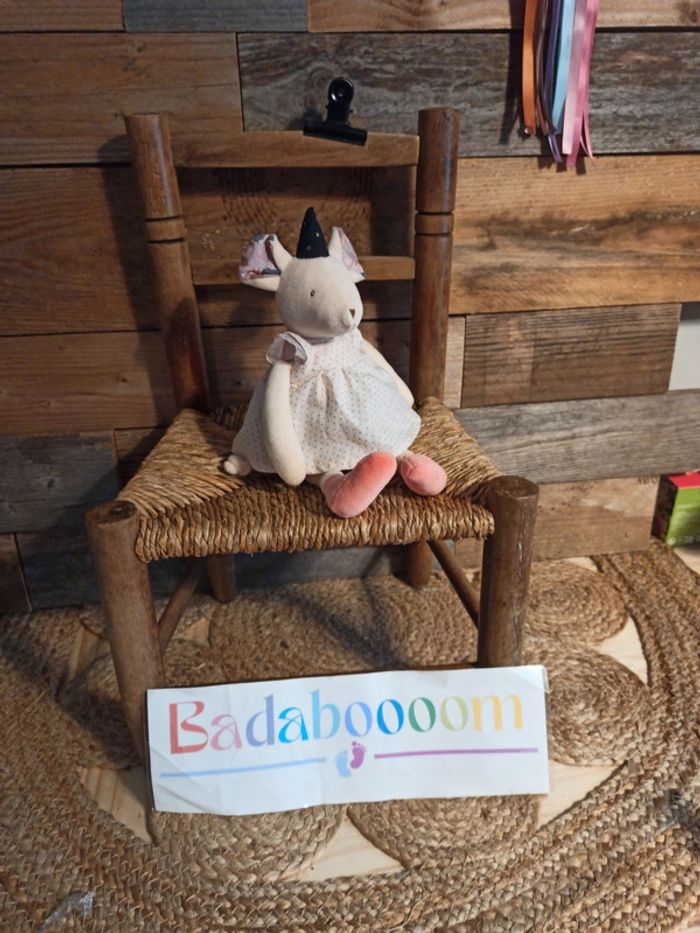 Peluche musicale souris moulin roty il était une fois tbe