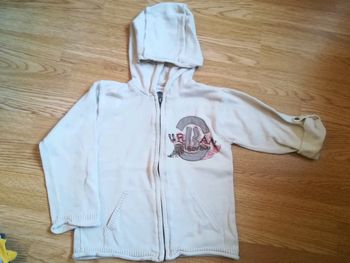 Gilet coton manches retroussables