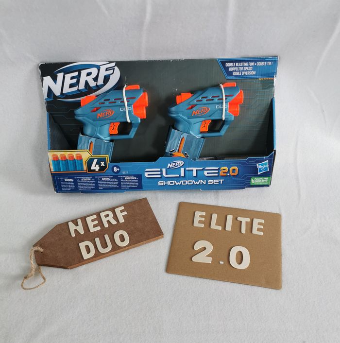 Nerf 🔫, NEUF 🎁, set de 2, élite 2.0 showdown