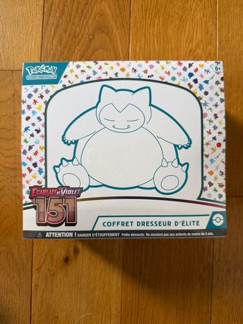 Etb 151 élite trainer box / coffret dresseur d élite écarlate et violet neuf scellé FR
