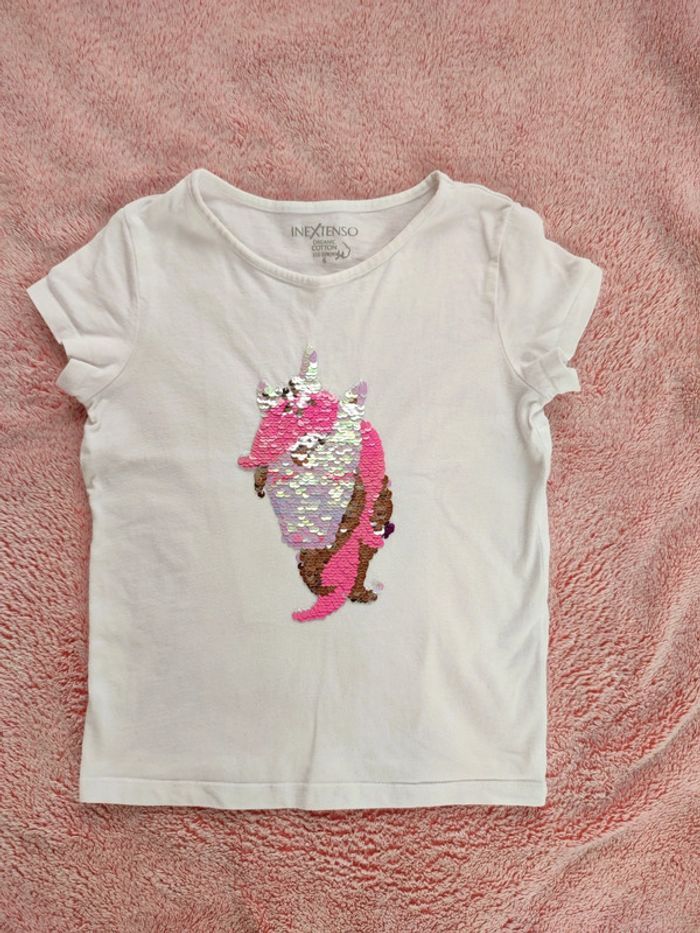 Tee shirt a sequins - photo numéro 3