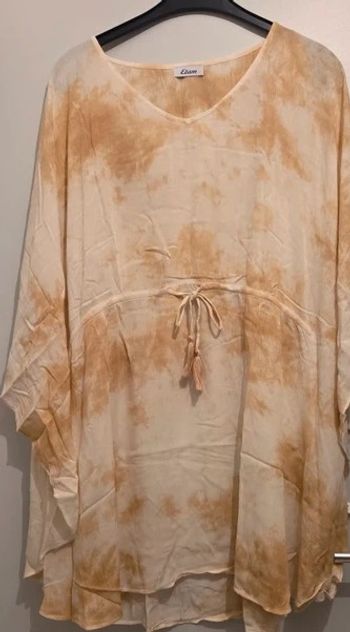 Tunique / robe de plage Etam tie-dye taille M neuve