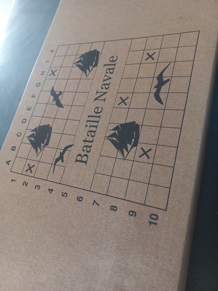 Bataille navale en bois jeu - photo numéro 2