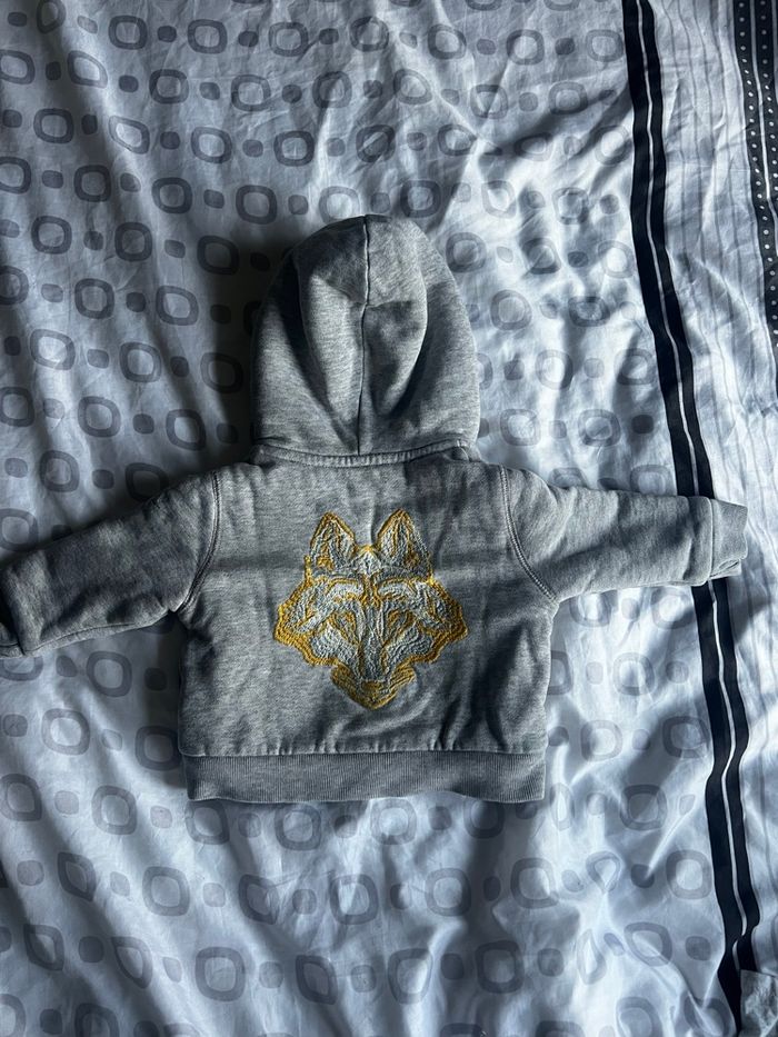 Veste gilet bébé zadig et voltaire taille 3/6 mois - photo numéro 2