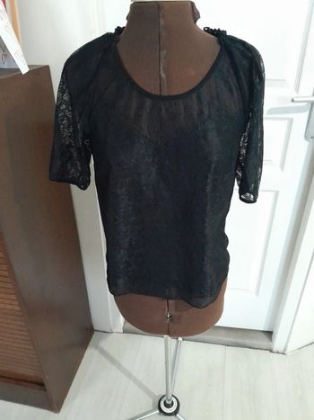 Top kookai avec voile taille 38