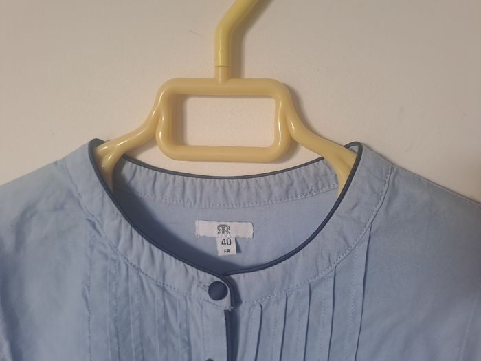 Blouse bleu La Redoute Taille 40 - photo numéro 5