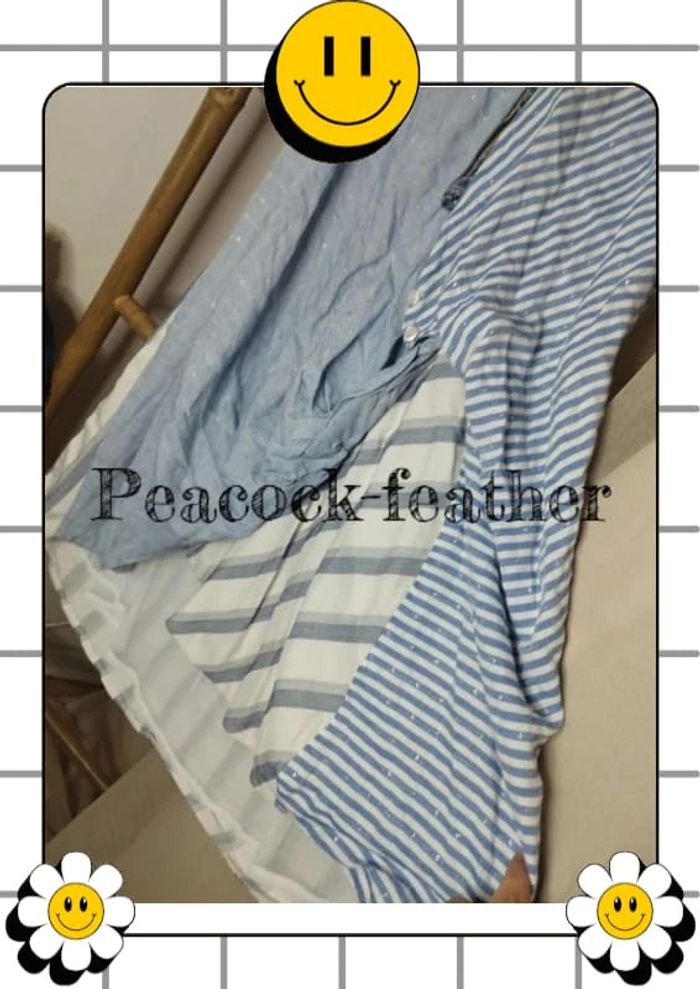 Robe bleue blanche la mode est à vous 42 - photo numéro 2