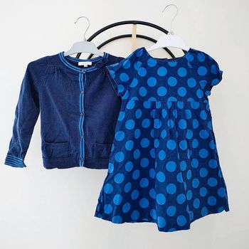 4 ans ensemble Jacadi robe et gilet