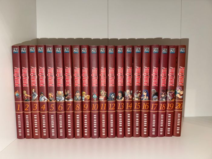 Lot Manga Fairy Tail Tomes 1-20 VF - photo numéro 1