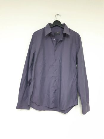 Chemise manches longues violette OWK 43/44