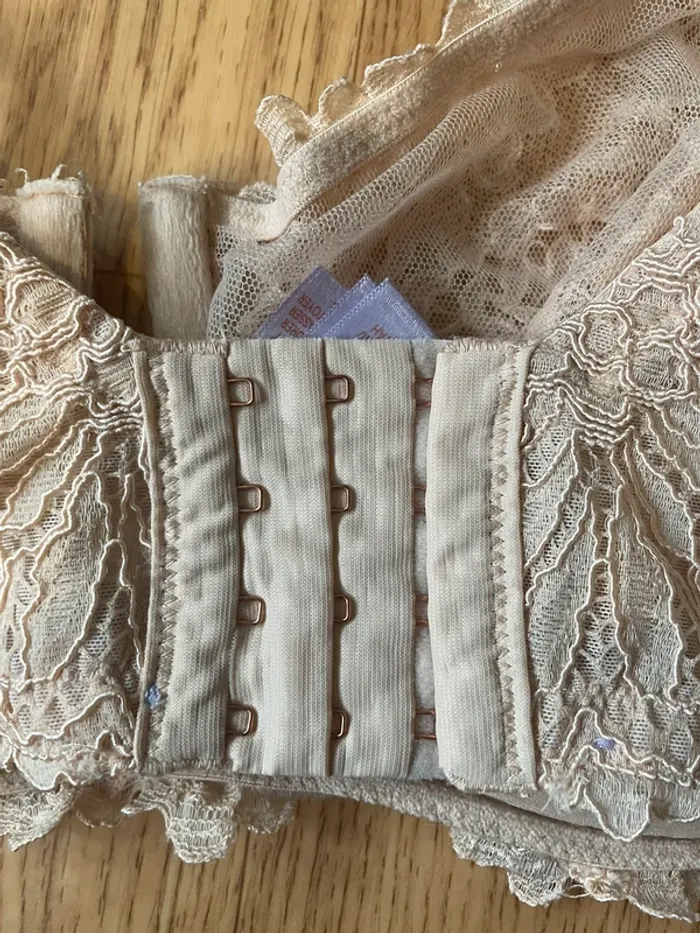 Joli soutien gorge rose pale - photo numéro 5