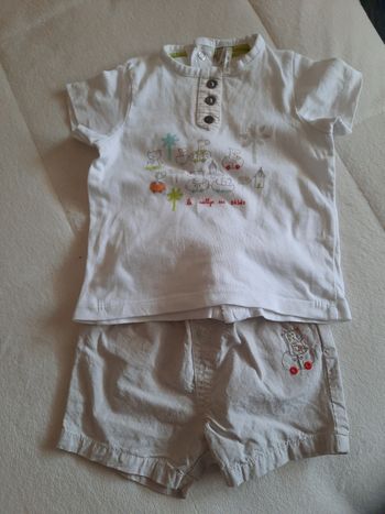 Ensemble short et tee-shirt