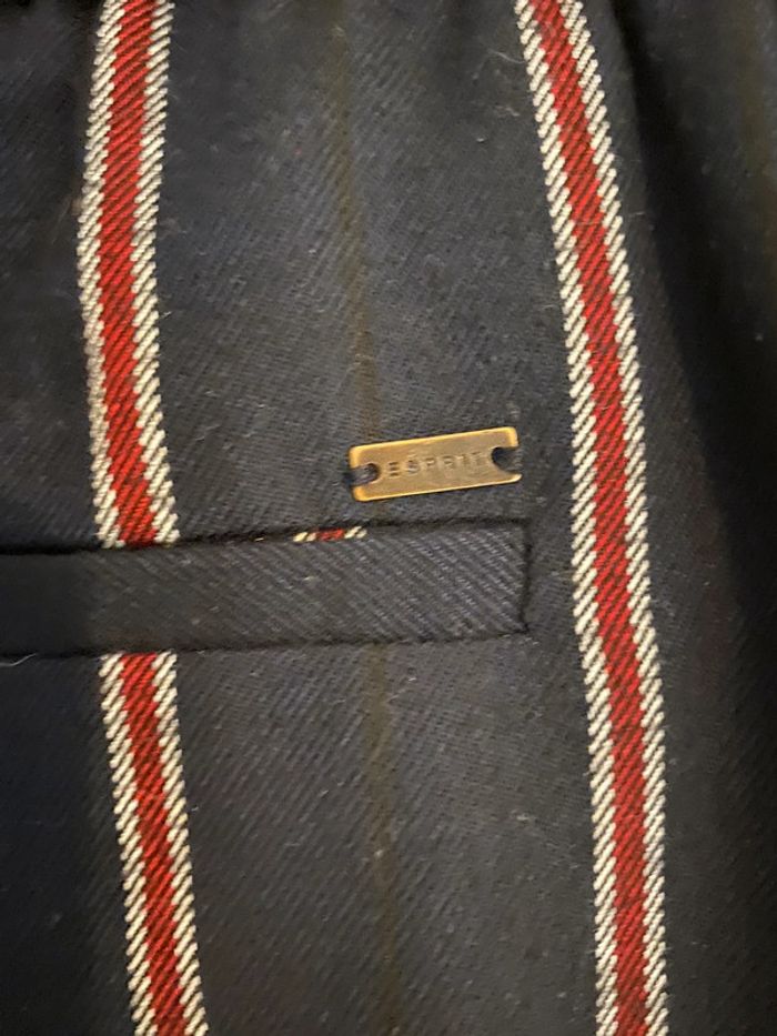 Pantalon rayé marine Esprit - photo numéro 5