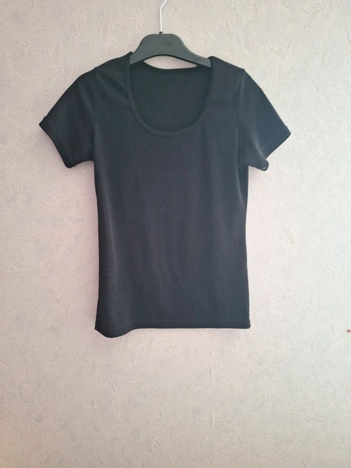Tee shirt uni noir