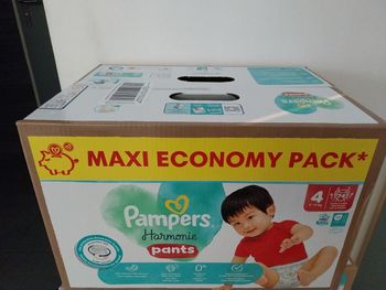 Couches pampers harmonie Taille 4