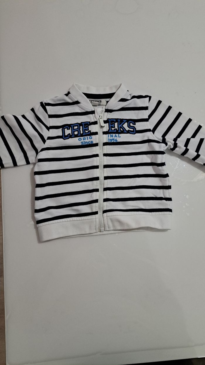 Gilet Creeks marinière