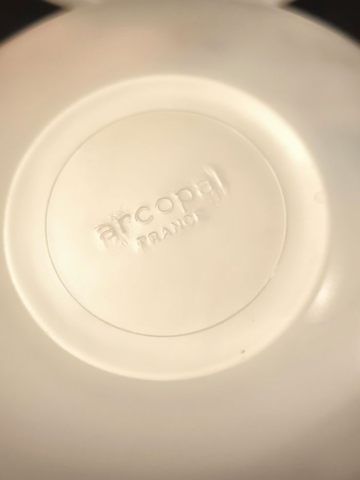 Magnifique Service à Thé/Café Vintage Arcopal - Modèle "Rose Pêche" vintage années 60/70 - photo numéro 4