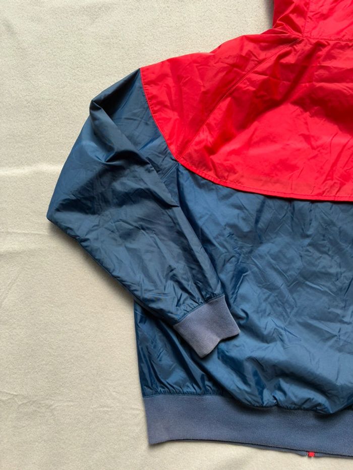 Veste sportwear coupe vent bleu marine et rouge Nike taille S en très bon état - photo numéro 11