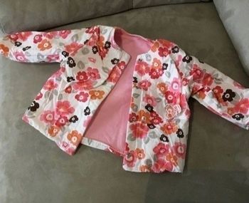 🌸  veste réversible 6mois