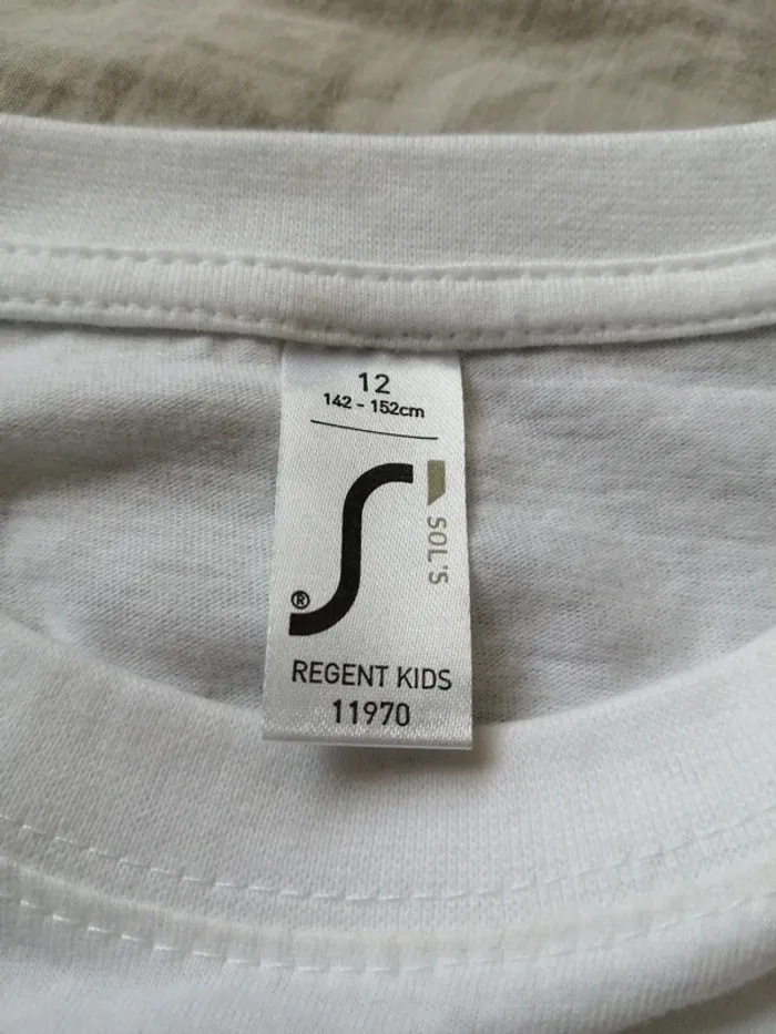 Tee-shirt blanc et vert fruit shoot, teisseire / regent kids / (12 ans) - photo numéro 3