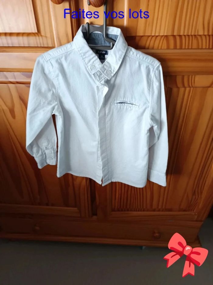 2 chemises manches longues - photo numéro 4