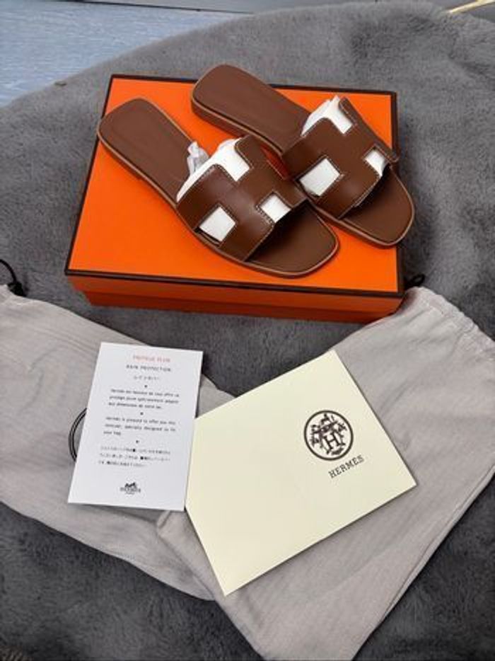 Sandales Hermes Oran neuve pour femme en cuir taille 38 Achat