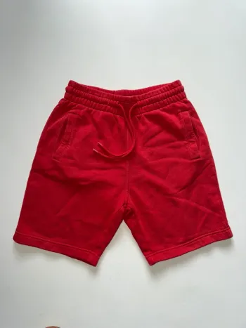 Short molleton rouge H&M