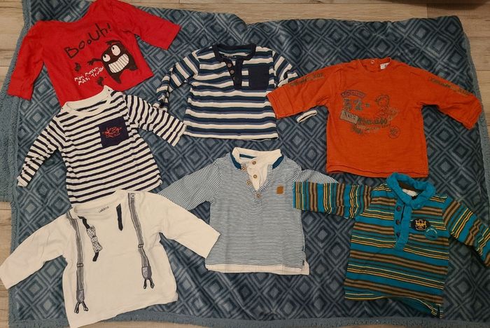 Lot t-shirts 6mois