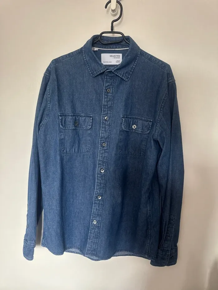 Chemise en jean homme