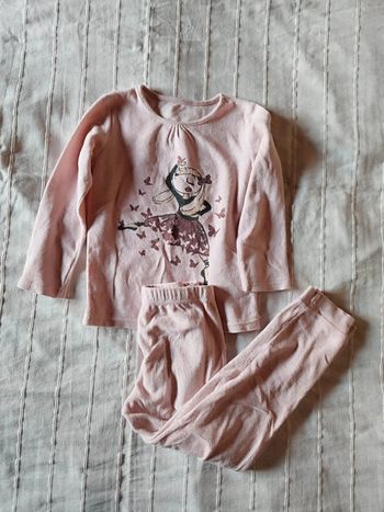 pyjama 2 pièces en velours 6 ans