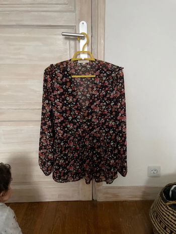 Blouse à fleur