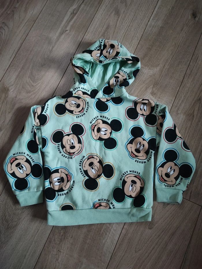 Pull à capuche pour garçon Disney Mickey 6 ans (78)