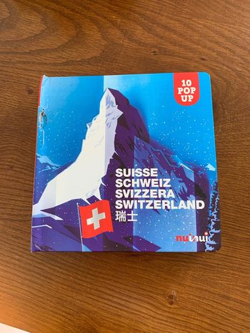 Livre Pop Up Suisse