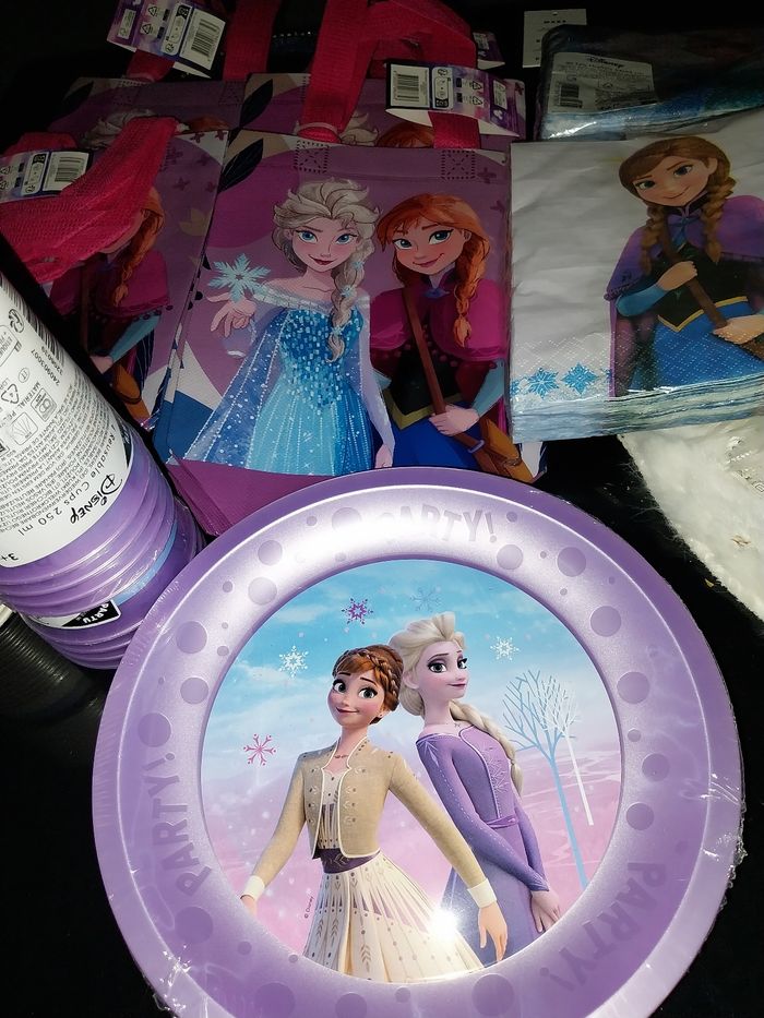 Lot anniversaire frozen - photo numéro 2
