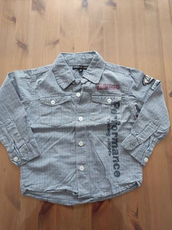 Chemise manches longues 3 ans
