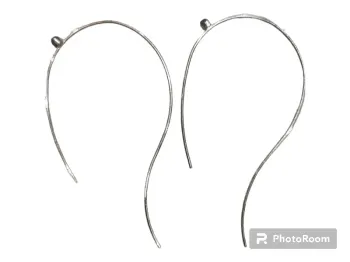Boucles d'oreilles perle bleue