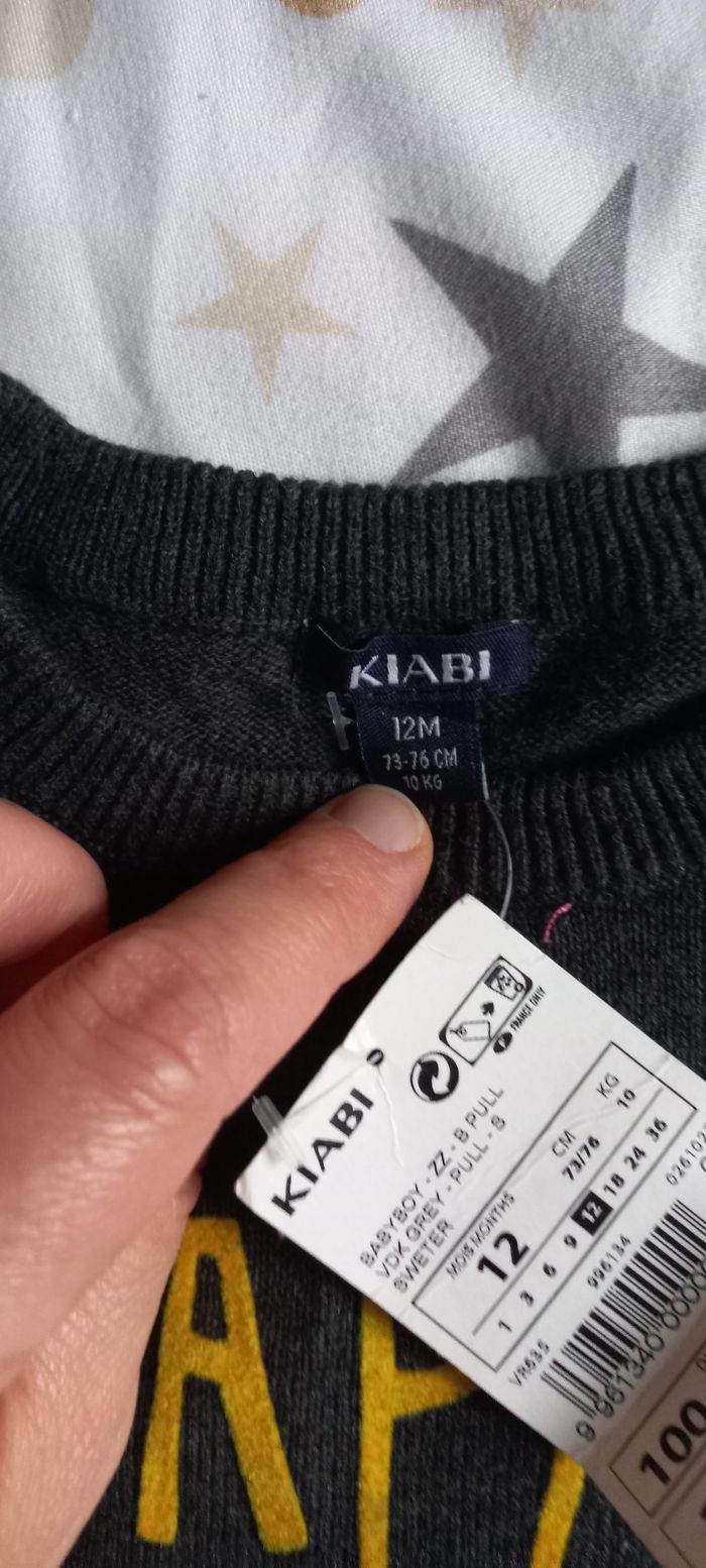 Pull Kiabi 12 mois - photo numéro 2