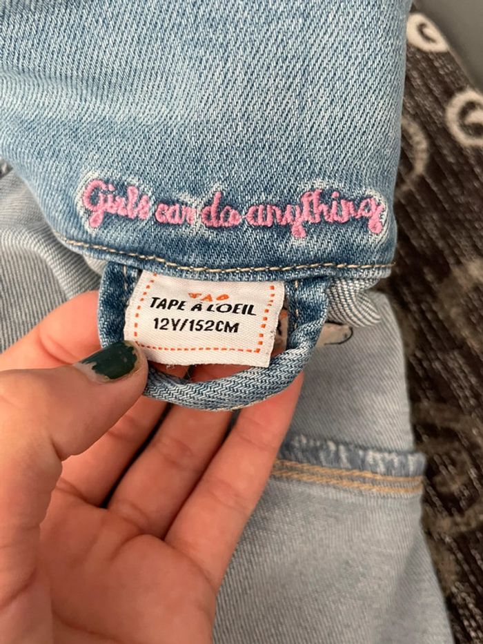 Veste en jean taille 12 ans marque tape à l’œil - photo numéro 7