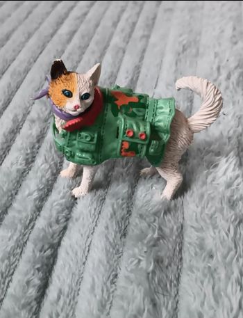 Figurine chat 8cm