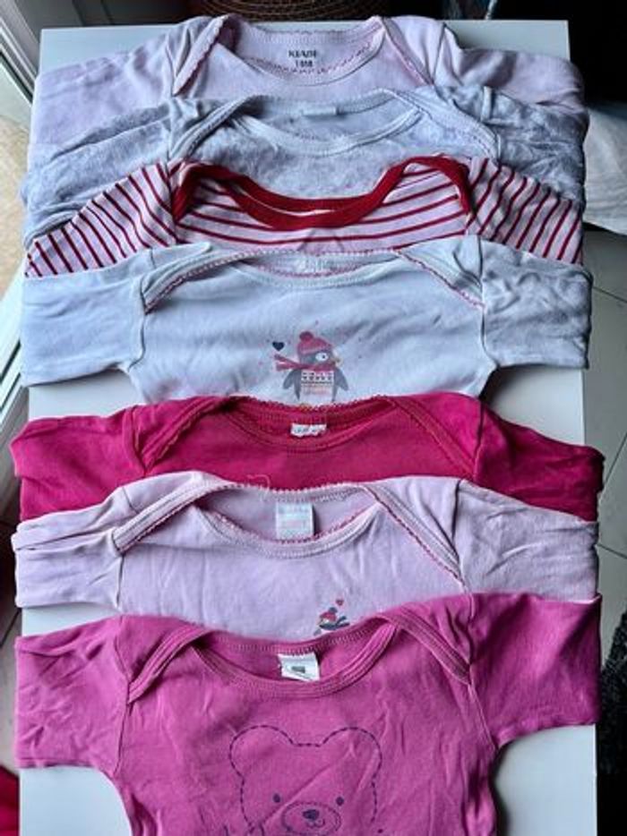 Lot de 12 body 18-24 mois