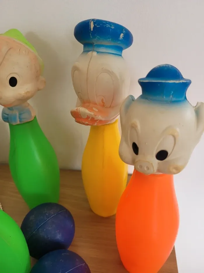 Ancien Jeu de quilles walt disney - photo numéro 2