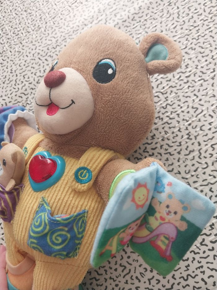 Ours éducatif interactif VTech – Gaspard 1,2,3 habille-moi - photo numéro 3