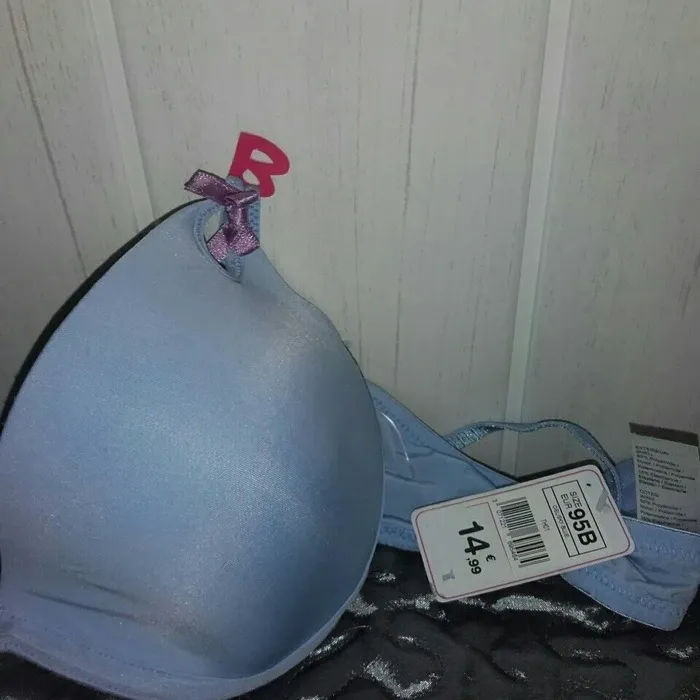 Soutien gorge bleu ciel 95b - photo numéro 2