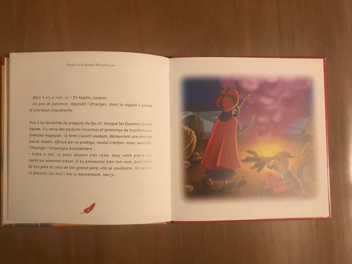 Livre + CD Aladin et la Lampe Merveilleuse Éditions Atlas 4 ans - photo numéro 2