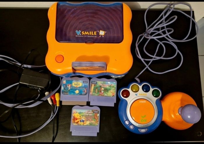 VSmile 1ère édition - Console complète avec 4 jeux - photo numéro 4